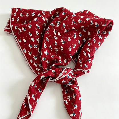 Wave Dots Print Handkerchief
