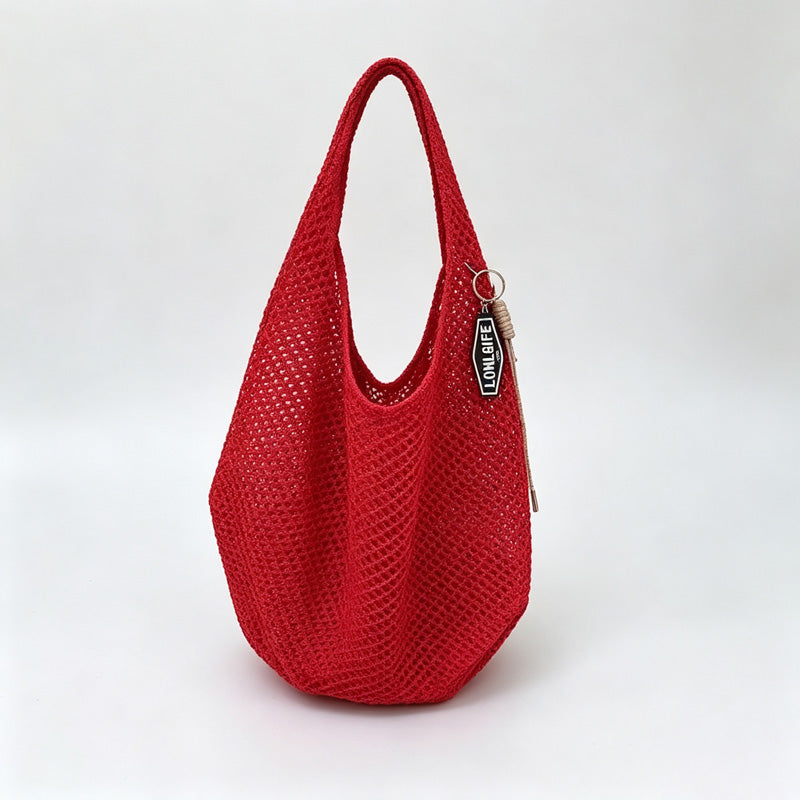 Open Knit Market Tote