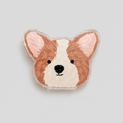 Dog Head Pattern Paper Clip