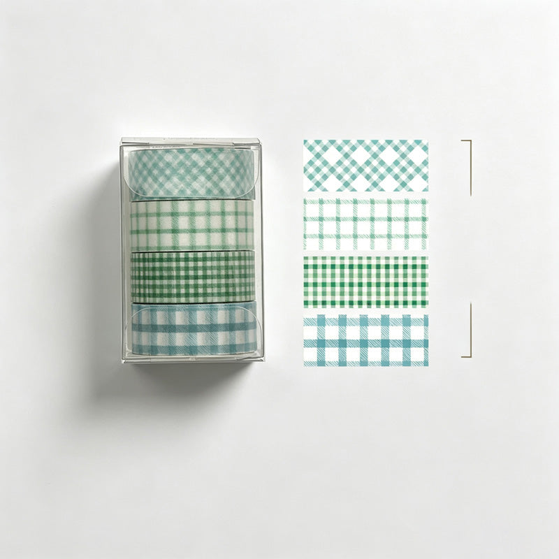 Plaid Washi Tape Set