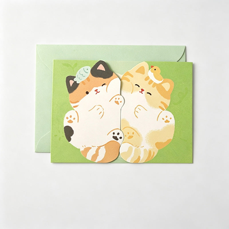 Animal Shaped Greeting Card with Envelope