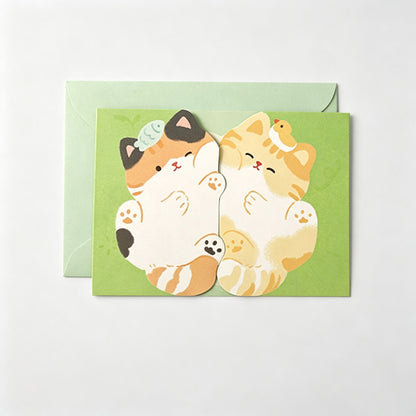Animal Shaped Greeting Card with Envelope