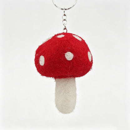 Crochet Fruit Keychain