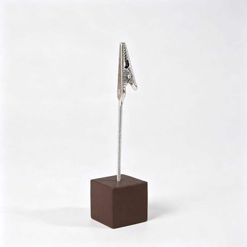 Cube Base Photo Holder