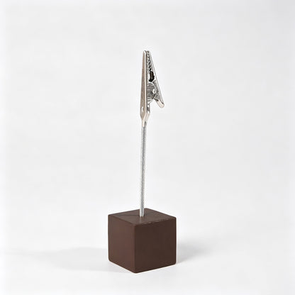 Cube Base Photo Holder