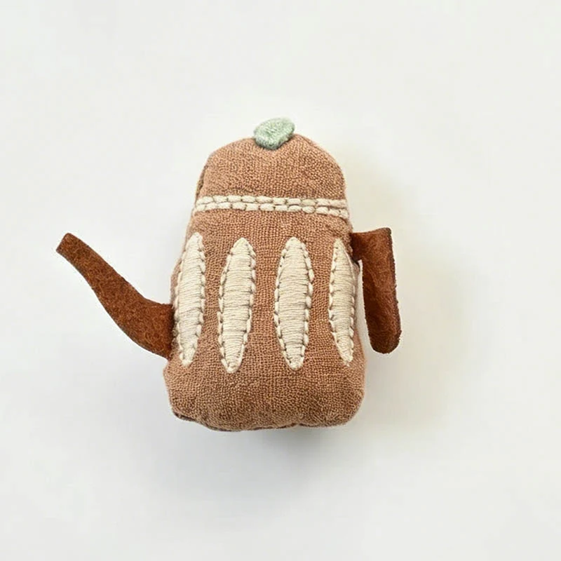 Whimsical Fabric Pin Brooch