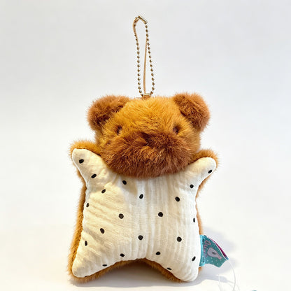 Animal Bead‑Chain Keychain Pendant