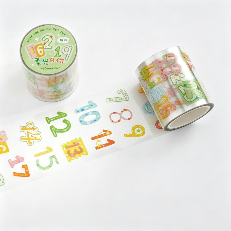 Tape Transparent Letters Sticker Tape