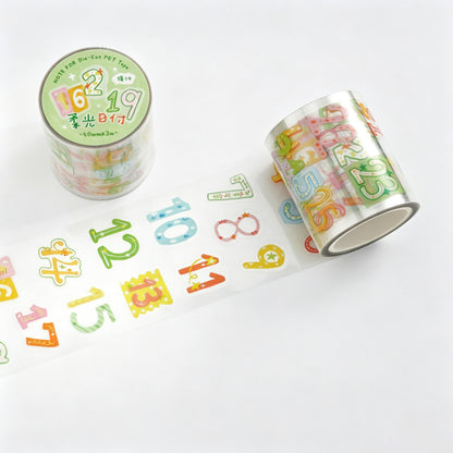Tape Transparent Letters Sticker Tape