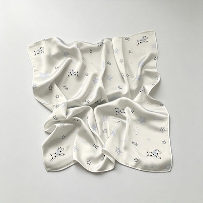 Print Square Head Neck Scarves