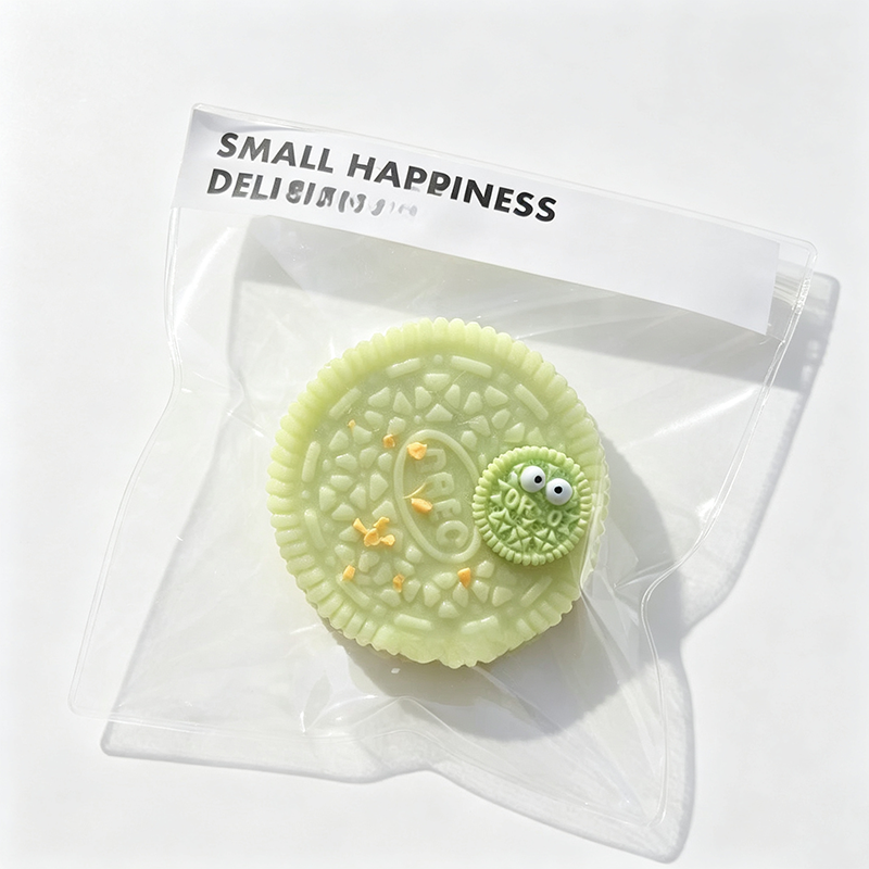 Green Grape Squeeze Toy Charm
