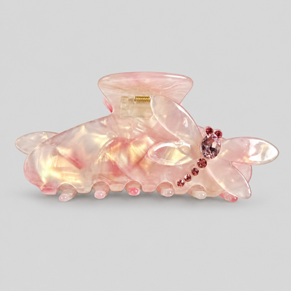 Butterfly Rhinestone Hair Clip Claw