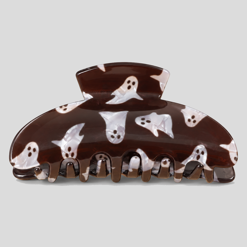 Halloween Ghost Pumpkin Claw Clips