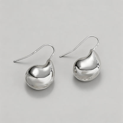 Polished Gold Teardrop Drop Ea - Shopdayla Wholesale - #5586