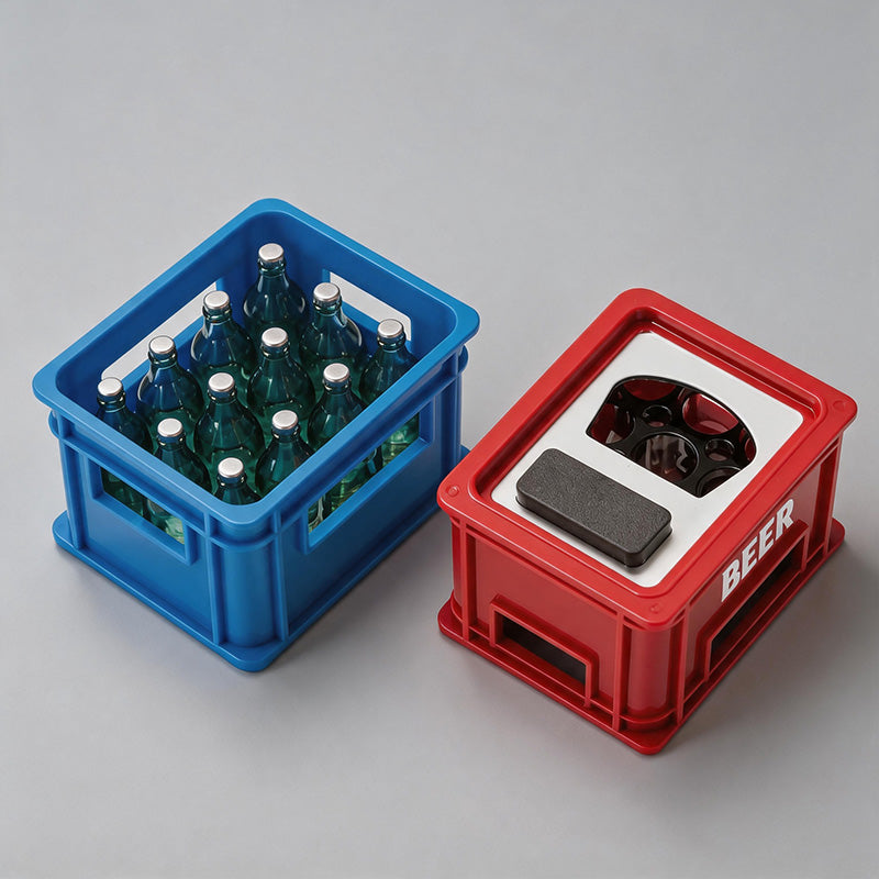 Creative Beer Crate‑Shaped Bot - Shopdayla Wholesale - #1154