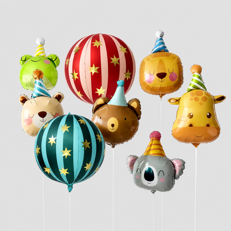 Cartoon Animal Aluminum Foil P - Shopdayla Wholesale - #0914