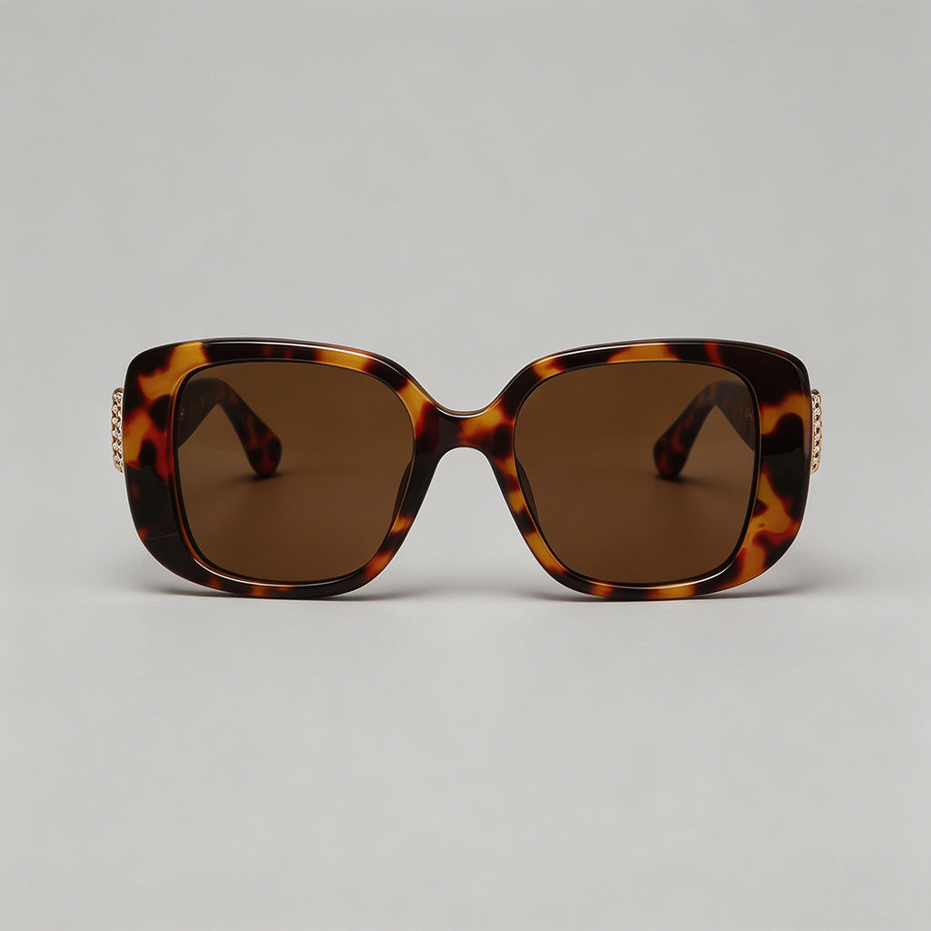 Retro Square Frame Sunglasses - Shopdayla Wholesale - #5826