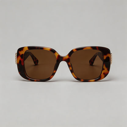 Retro Square Frame Sunglasses - Shopdayla Wholesale - #5826