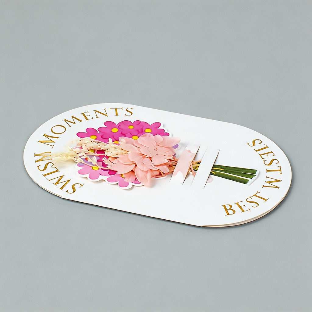 3D Pop-Up Flower Greeting Card - Shopdayla Wholesale - #4690