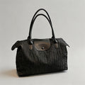 Everyday Pleated Boston Bag - Shopdayla Wholesale - #7106