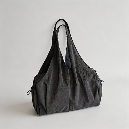 Nylon Slouchy Tote Bag - Shopdayla Wholesale - #1154