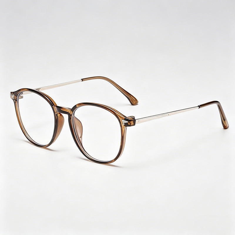 Oval Anti-Blue Light Eyeglasse - Shopdayla Wholesale - #7746
