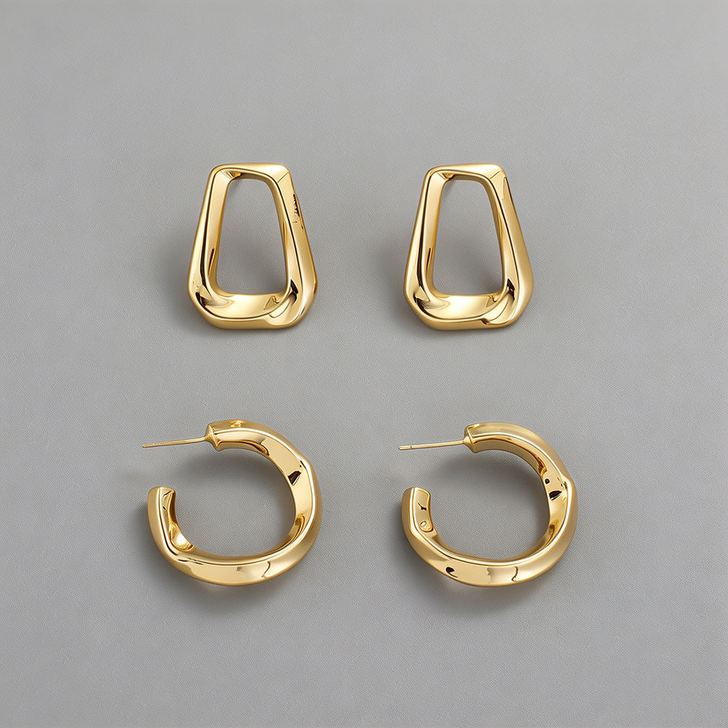 Irregular Geometric Statement - Shopdayla Wholesale - #7202