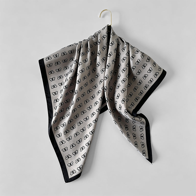 Animal‑Stripe Print Large Squa - Shopdayla Wholesale - #2722