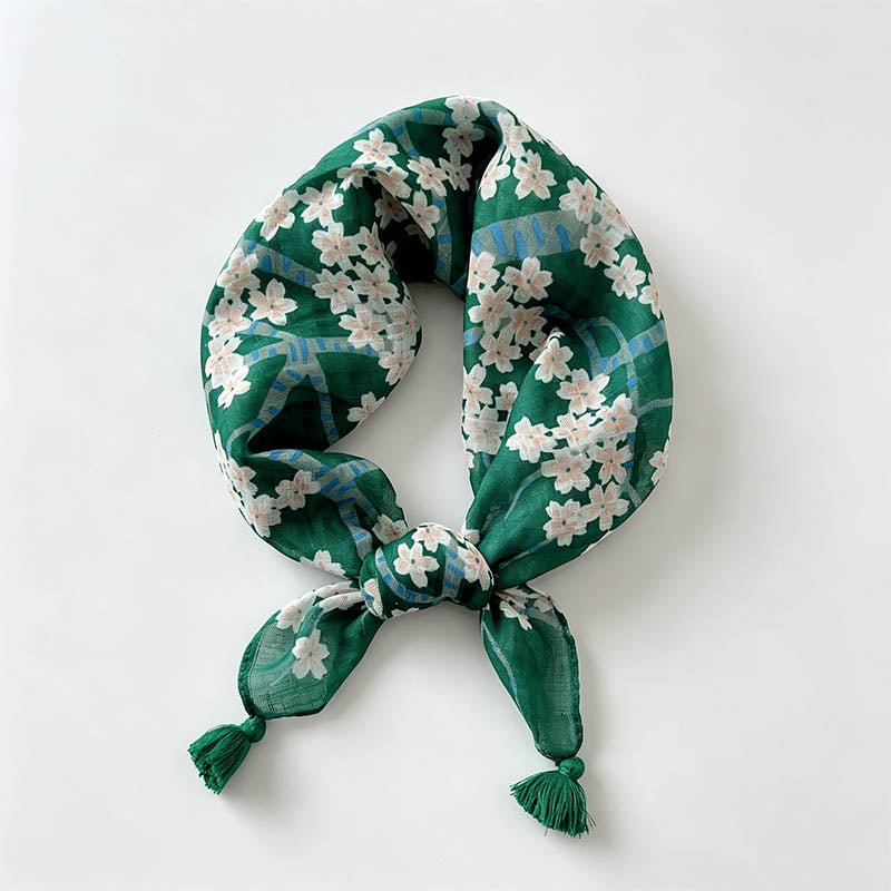 Floral Print Daily Fashion Sca - Shopdayla Wholesale - #8546