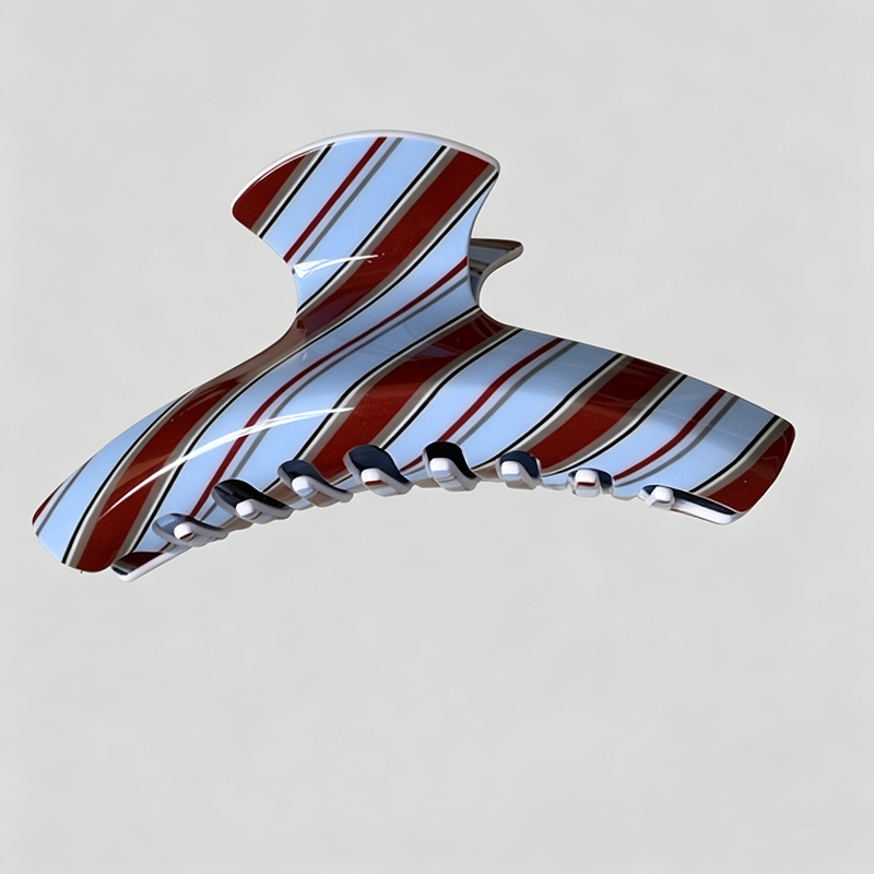 Elegant Retro Blue Brown Strip - Shopdayla Wholesale - #0818
