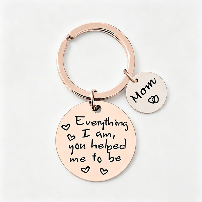 Mother's Day Engraved "Mom" Ke - Shopdayla Wholesale - #6946