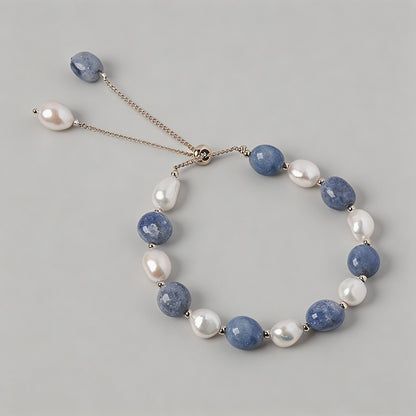Blue Aventurine & Baroque Pear - Shopdayla Wholesale - #2898