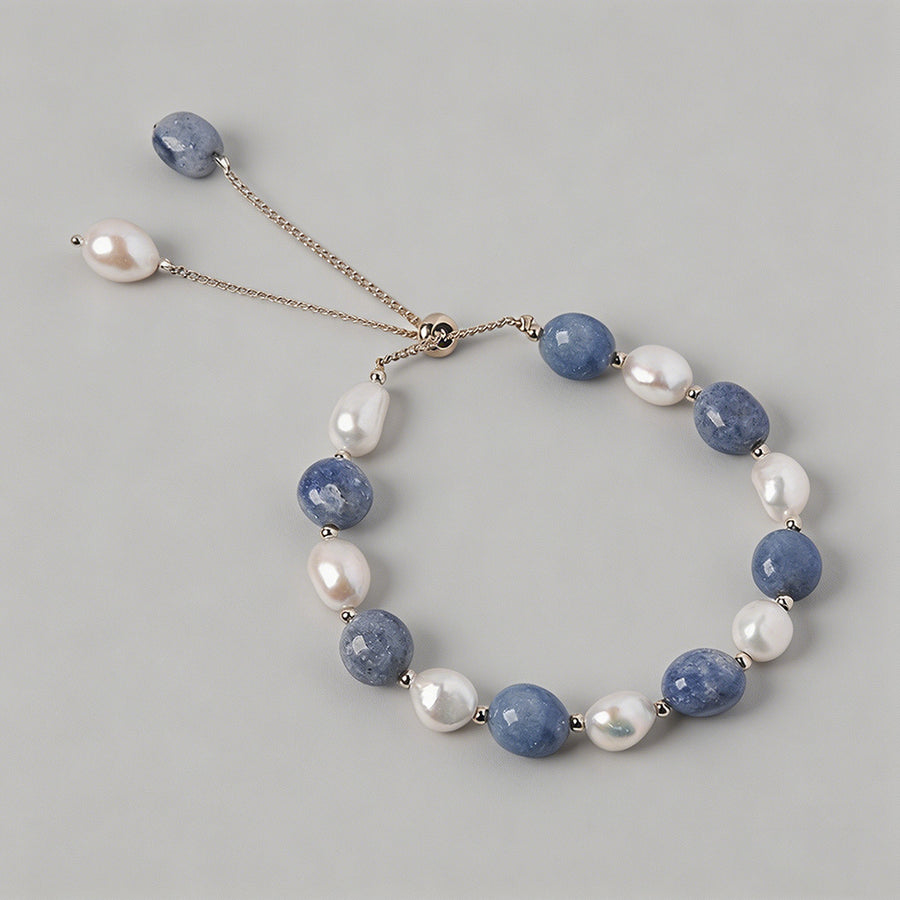 Blue Aventurine & Baroque Pear - Shopdayla Wholesale - #2898