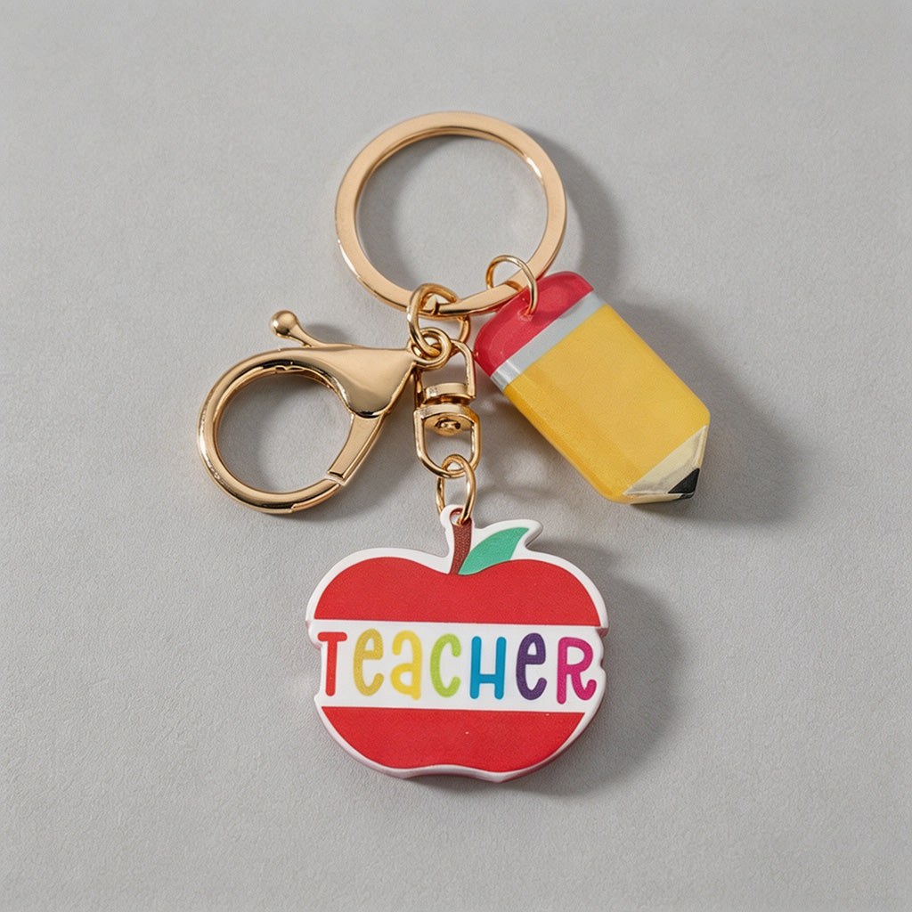 Teacher Themed Keychain Set - Shopdayla Wholesale - #0242