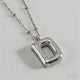Silver / D-One Size
