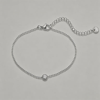 Solitaire Beaded Chain Bubble - Shopdayla Wholesale - #2594