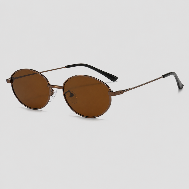 Retro Round Metal Frame Sungla - Shopdayla Wholesale - #9314