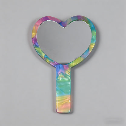 Acetate Heart-Shaped Handheld - Shopdayla Wholesale - #0866