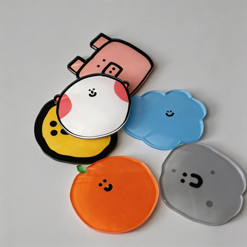 Cute Cartoon Acrylic Coaster - Shopdayla Wholesale - #8178