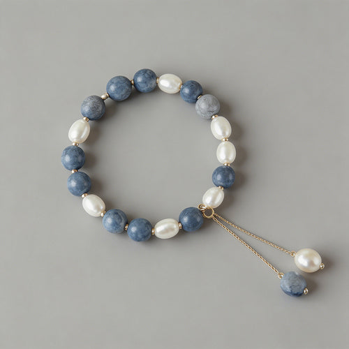 Blue Aventurine & Baroque Pear - Shopdayla Wholesale - #5666