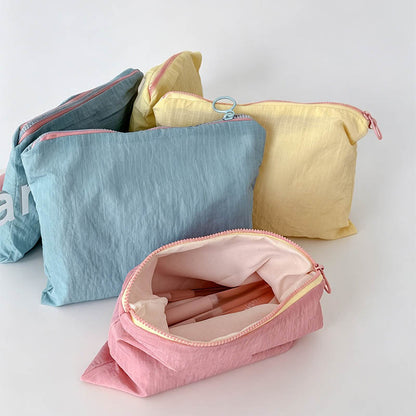 Grid Pattern Pouch