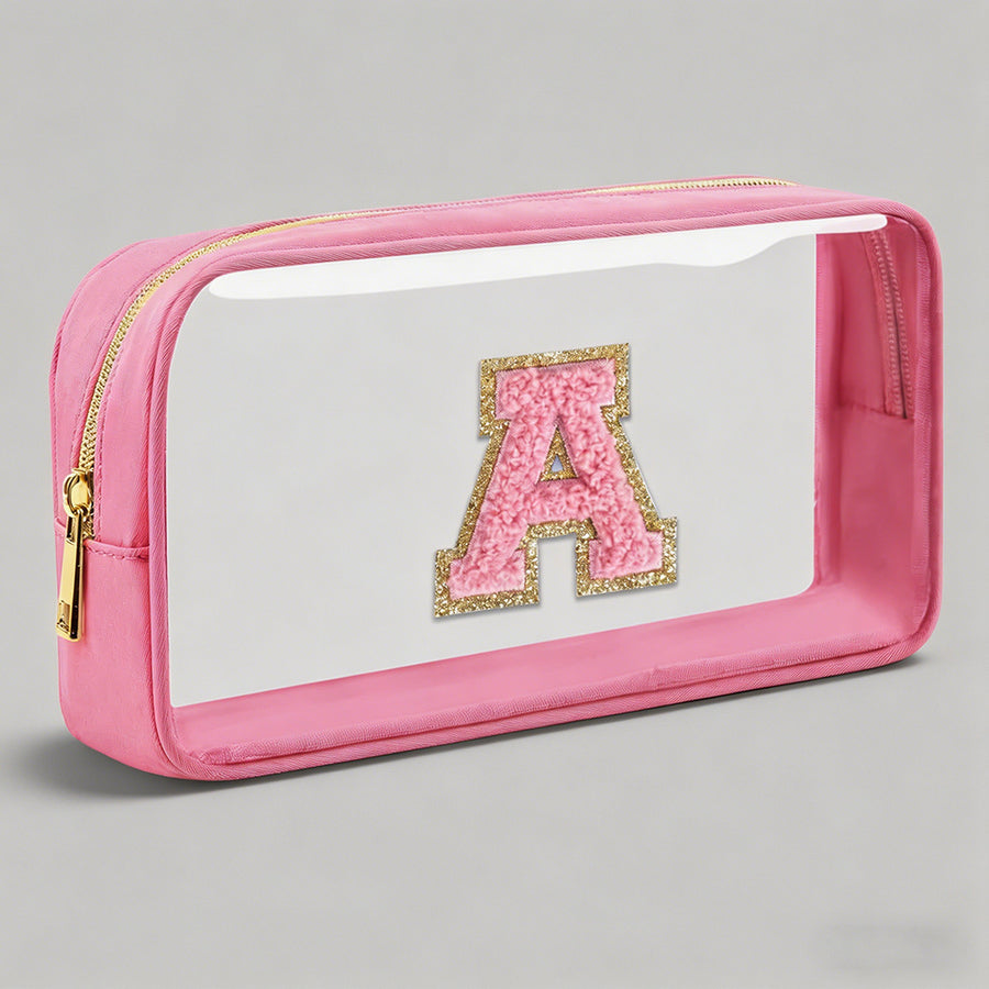 Rectangular Initial Travel Cas - Shopdayla Wholesale - #2258
