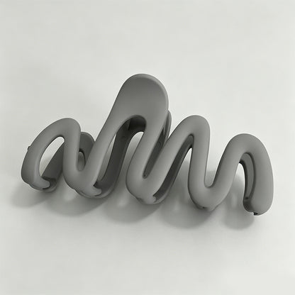 Curved Matte Finish Claw Clip