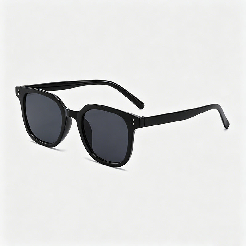 Black Frame Square Sunglasses