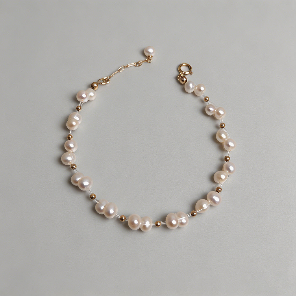 Dainty Freshwater Pearl Beaded - Shopdayla Wholesale - #6258