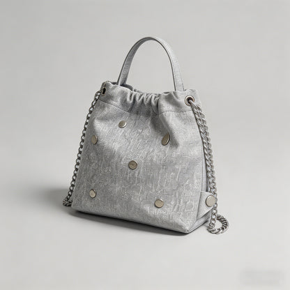 Sparkle Drawstring Bucket Bag - Shopdayla Wholesale - #6658