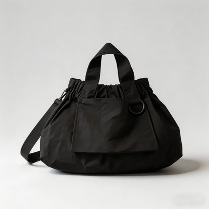 Ruched Nylon Hobo Shoulder Bag - Shopdayla Wholesale - #2930