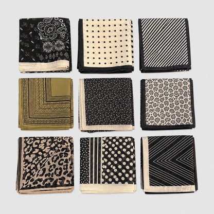 Vintage Leopard Print Square S - Shopdayla Wholesale - #1266