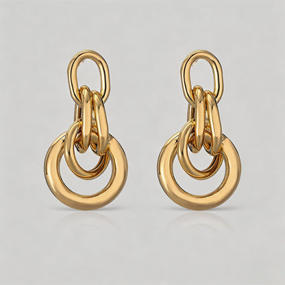 Interlocking Chain Link Drop E - Shopdayla Wholesale - #3378