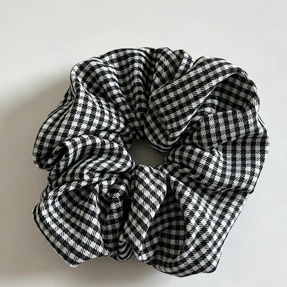 Elegant Retro Plaid Print Hair - Shopdayla Wholesale - #5730